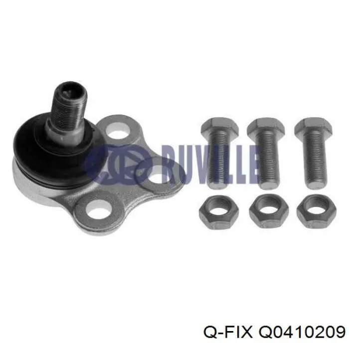 Q0410209 Q-fix Кульові на авто