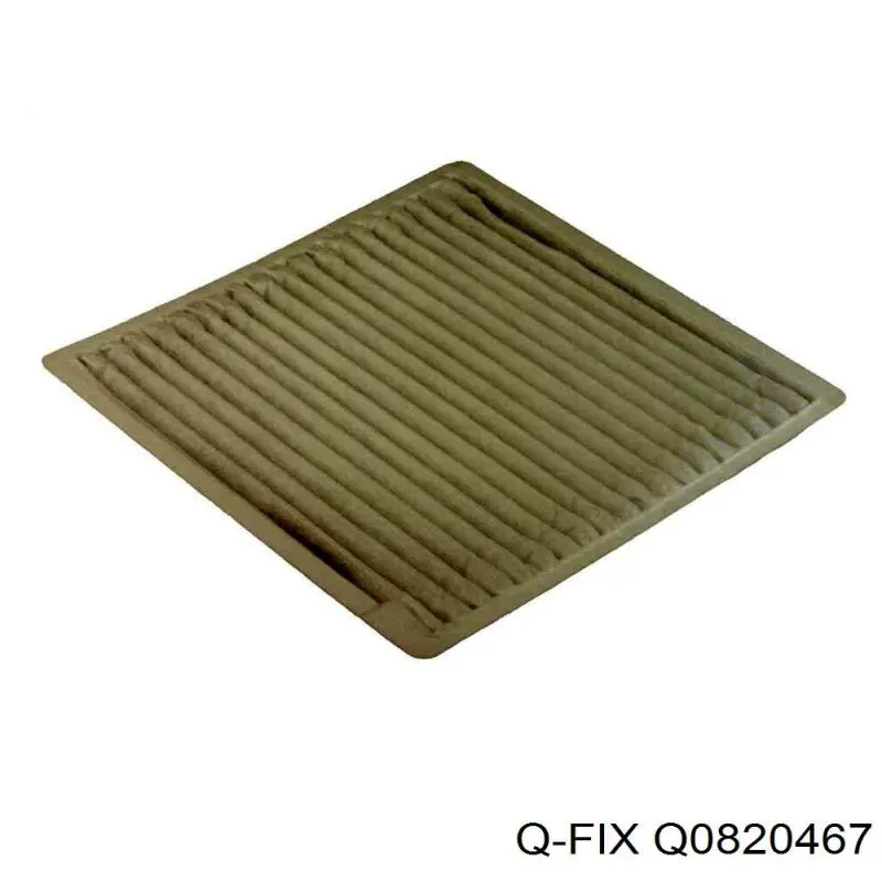 Повітряний фільтр салону Q-fix Q0820467