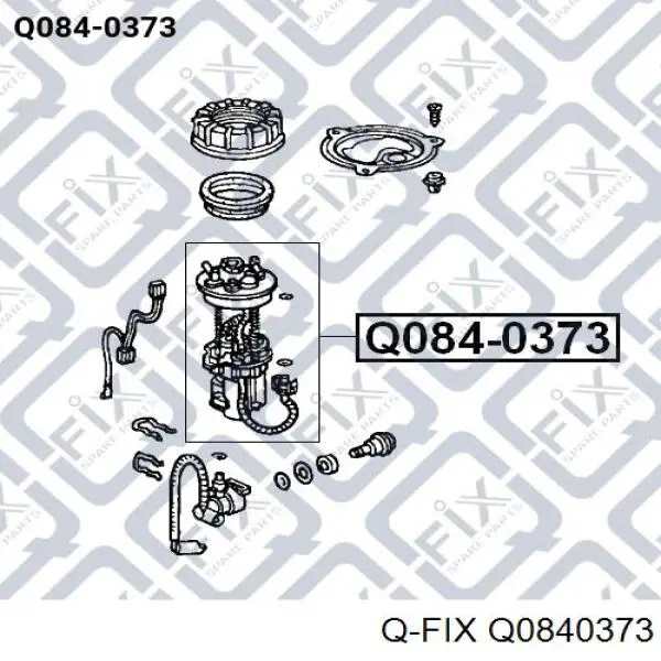 Фільтр-сітка бензонасосу Q0840373 Q-fix