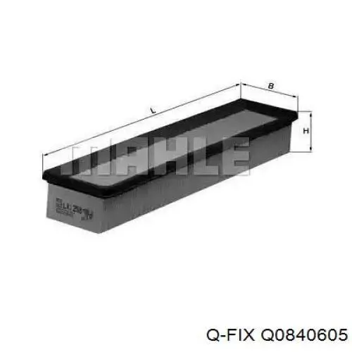 Фільтр тонкого очищення палива Q-fix Q0840605 ціна, від 38.03 USD