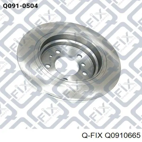 Q0910665 Q-fix Гальмо дискове переднє
