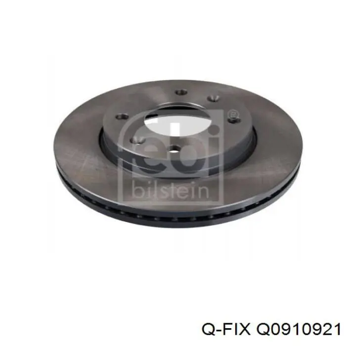 Диск переднього гальма Q-fix Q0910921 ціна, від 27.62 USD