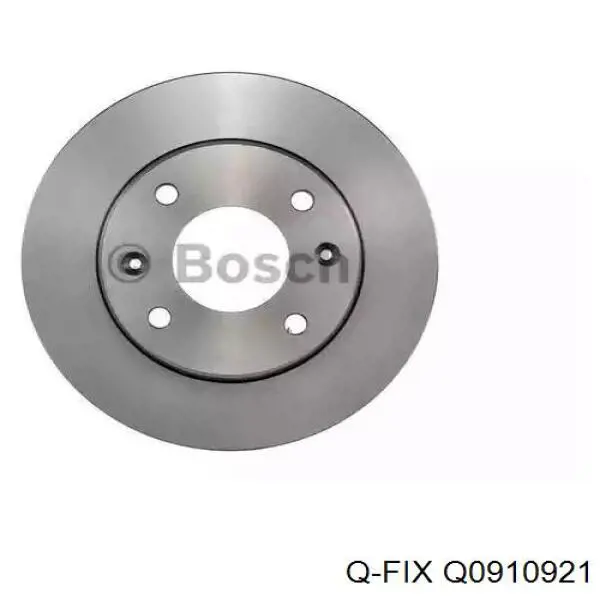 Диск гальмівний передній Q-fix Q0910921