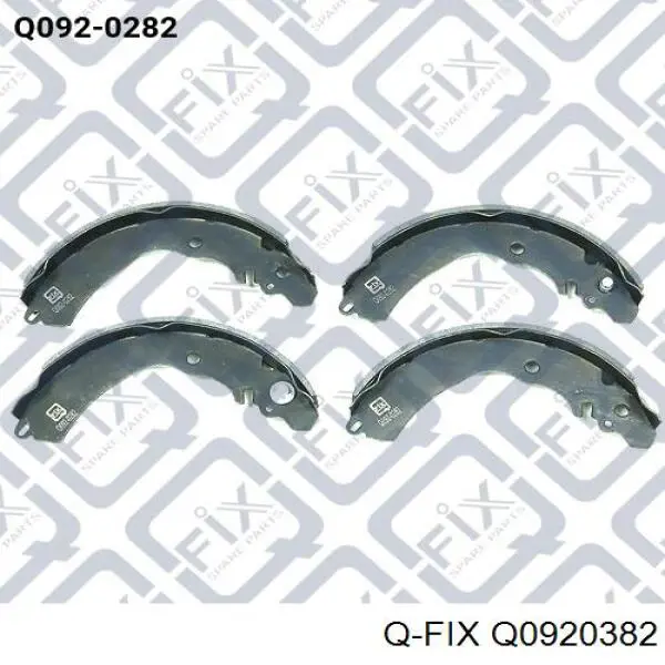 Купити Q0920382 Q-fix Гальмівні колодки гальма стоянки
