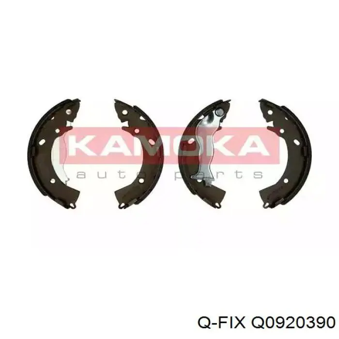Купити Q0920390 Q-fix Колодки гальмові задні, барабанні