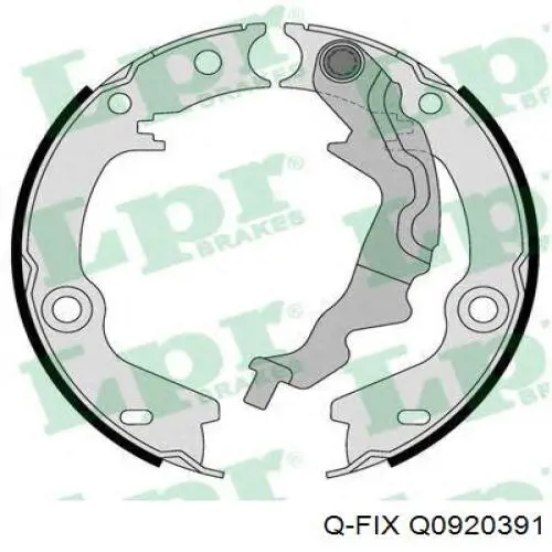 Колодки ручника Q0920391 Q-fix