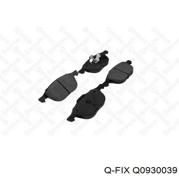 Передні тормозні колодки Q0930039 Q-fix