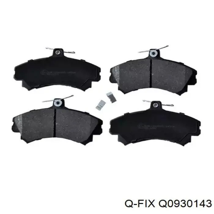 Гальмівні колодки Q-fix Q0930143 ціна, від 16.45 USD