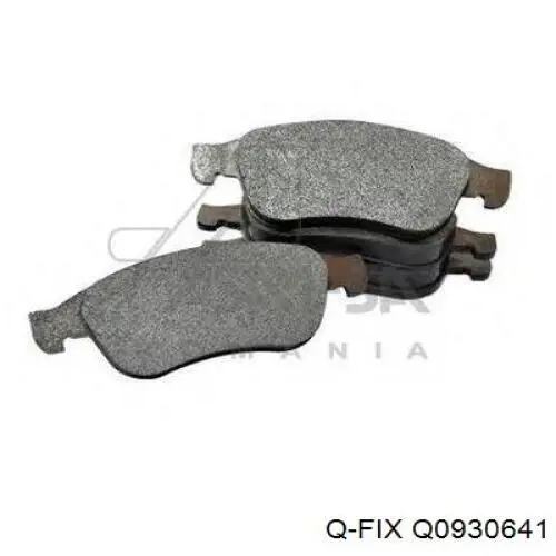 Тормозні колодки Q-fix Q0930641