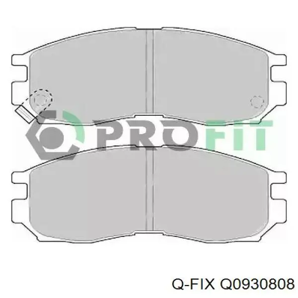 Купити Q0930808 Q-fix Колодки гальмівні передні, дискові