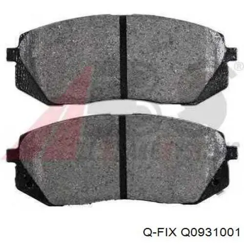 Гальмівні колодки Q-fix Q0931001 ціна, від 18.41 USD