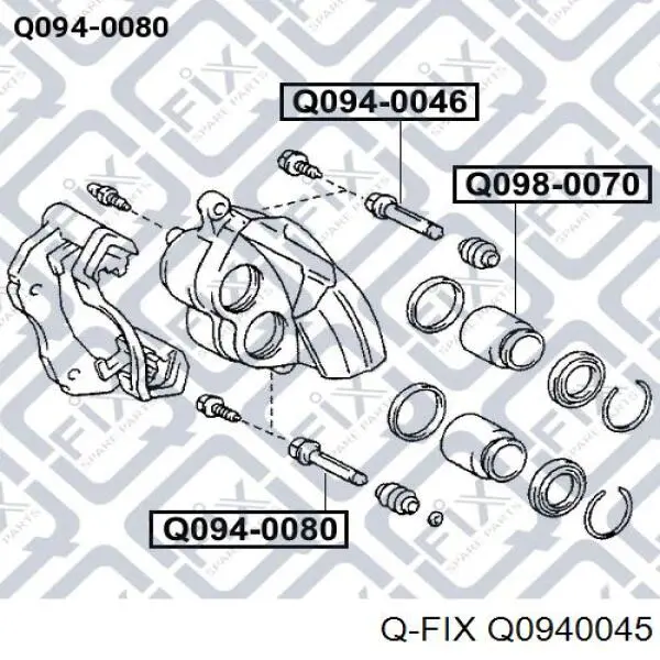 50070141 Profit Втулка напрямна гальмівного супорта