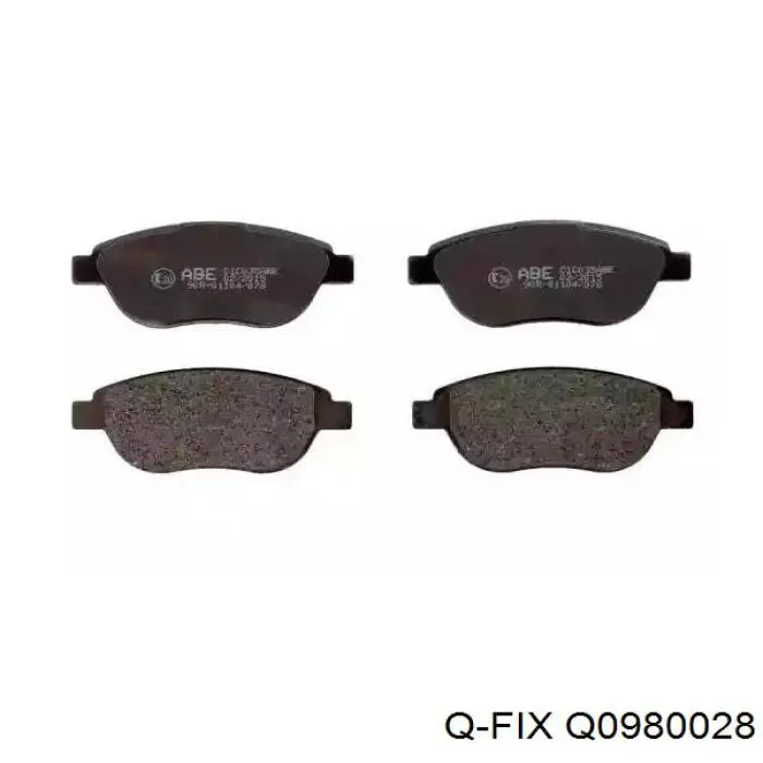 Поршень супорта гальмівного, заднього Q-fix Q0980028
