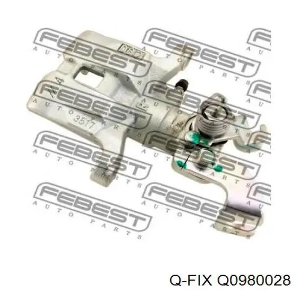 Q0980028 Q-fix Поршень гальмівного супорта заднього