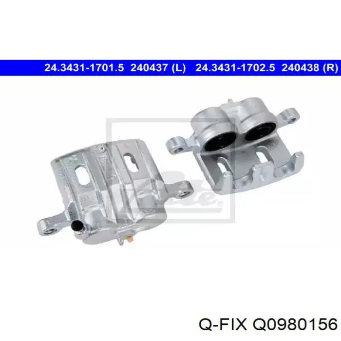 Поршень супорта гальмівного, переднього Q-fix Q0980156 ціна, від 12.45 USD