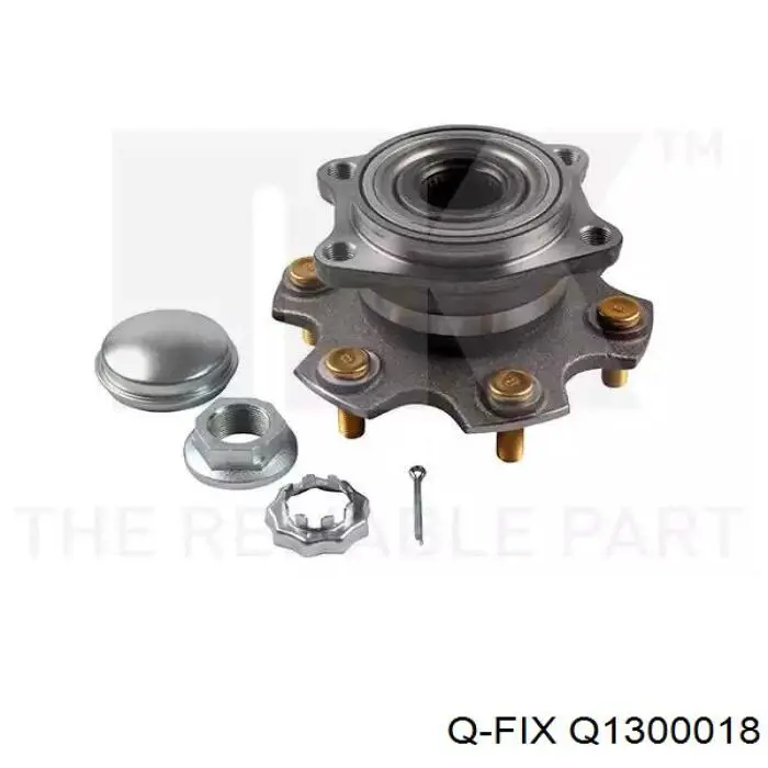 Маточини задніх коліс Q-fix Q1300018 ціна, від 62.84 USD