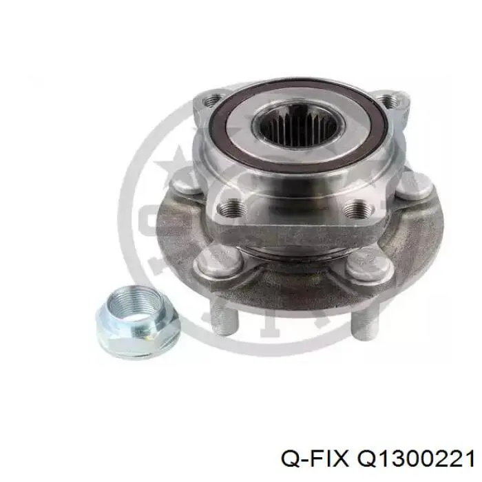 Маточина колеса передня Q-fix Q1300221 ціна, від 42.67 USD