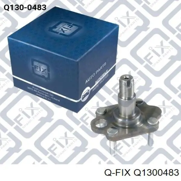 Кулак поворотний лівий Q-fix Q1300483 ціна, від 11.39 USD