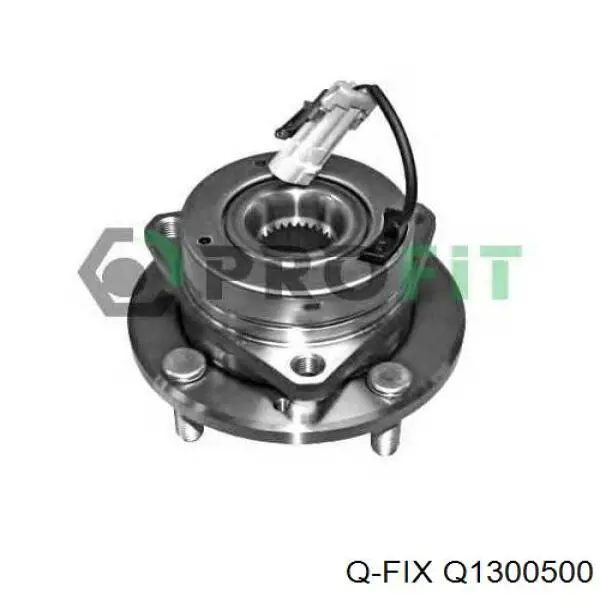 Q1300500 Q-fix Маточина (передня)