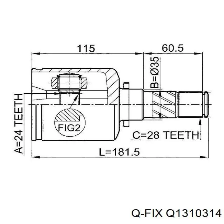 Граната колісна Q-fix Q1310314 ціна, від 30.39 USD