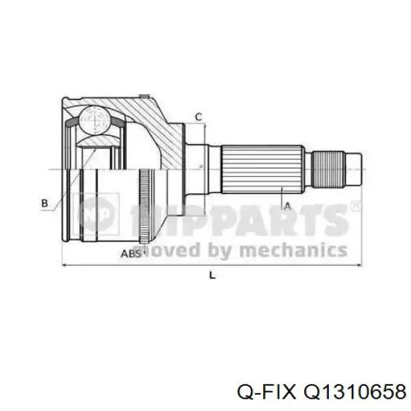 ШРУС зовнішній Q-fix Q1310658