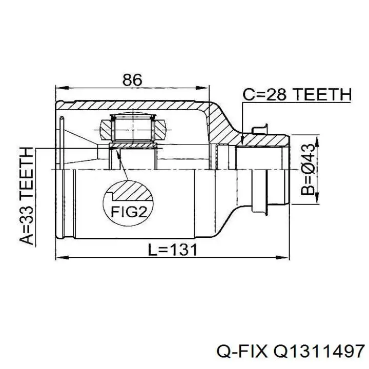 Тришип Q1311497 Q-fix