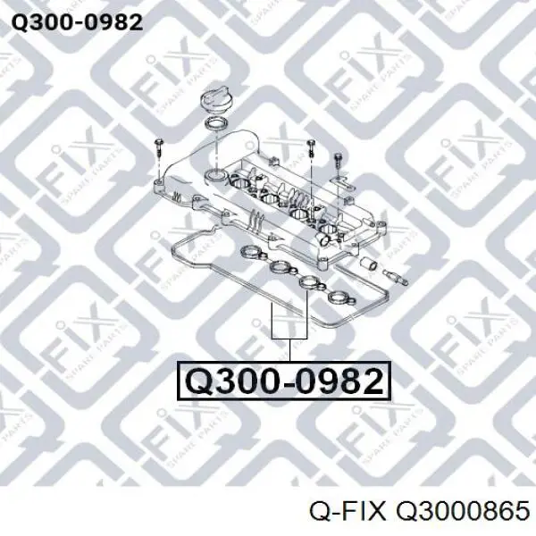 Прокладка клапанної кришки Q3000865 Q-fix