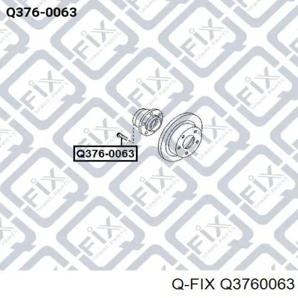 Болт маточини Q-fix Q3760063 ціна, від 1.74 USD