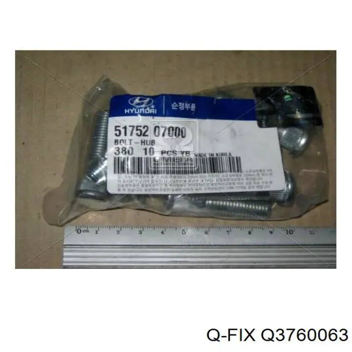 Купити Q3760063 Q-fix Болт маточини