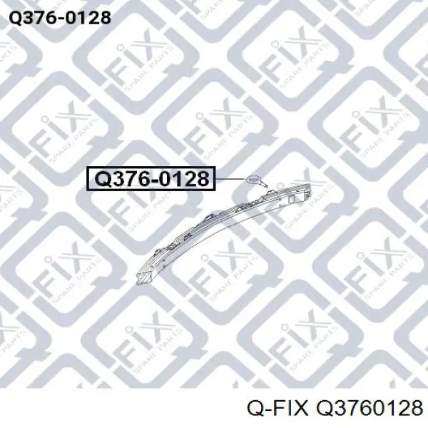 Q3760128 Q-fix Крюк буксирувальний передній