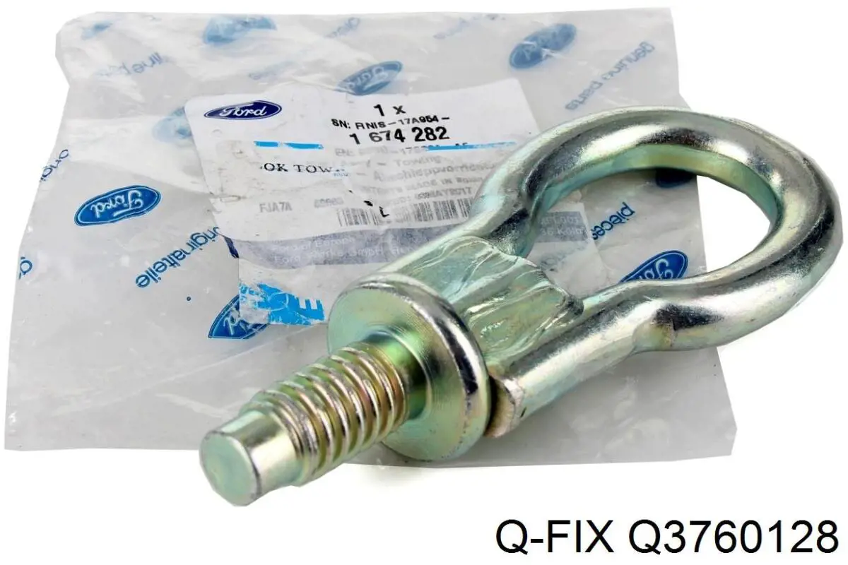 Гак буксирувальний Q-fix Q3760128 ціна, від 13.08 USD