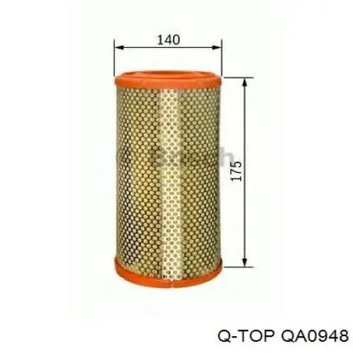 Повітряний фільтр QA0948 Q-top