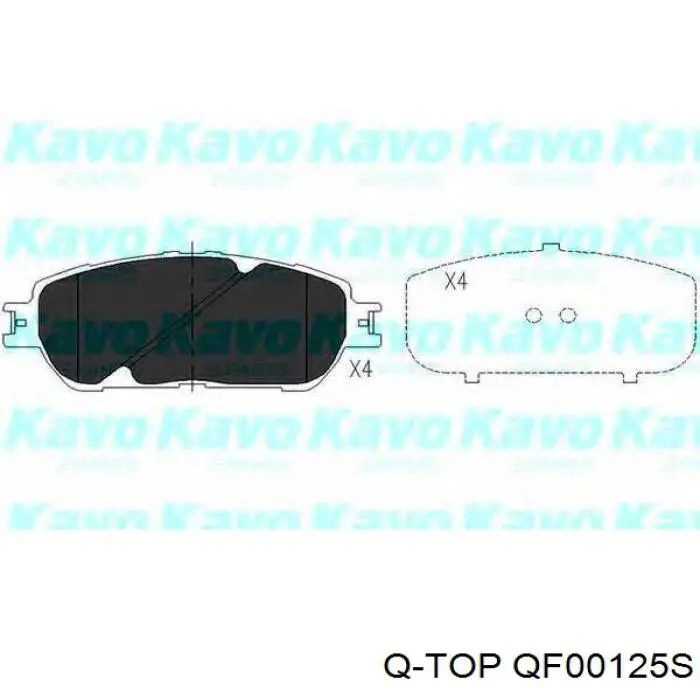 Гальмівні колодки Kashiyama D2292 ціна, від 17.26 USD