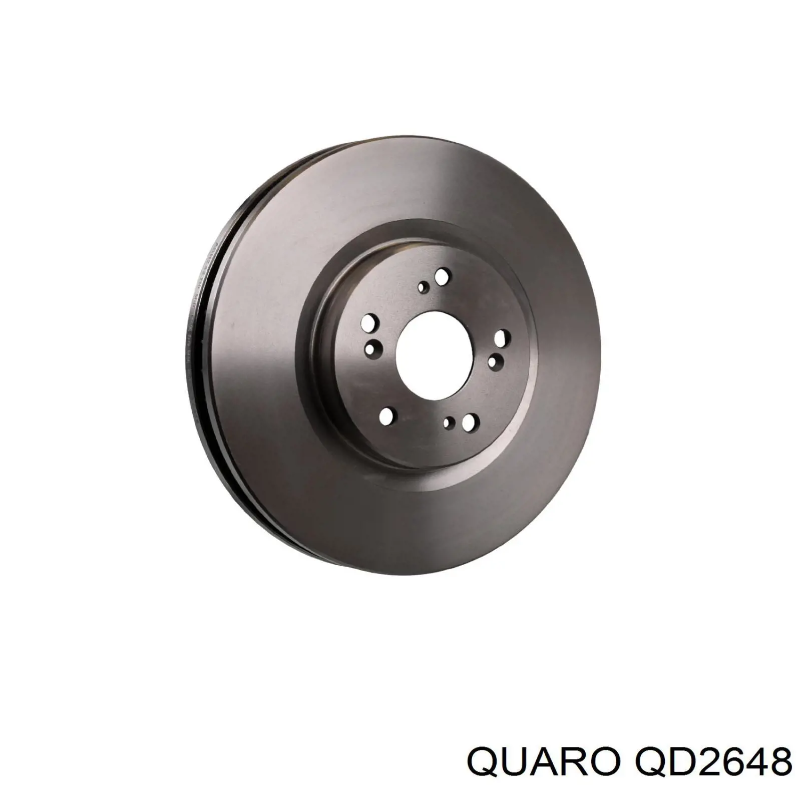 Диск гальмівний передній QD2648 Quaro