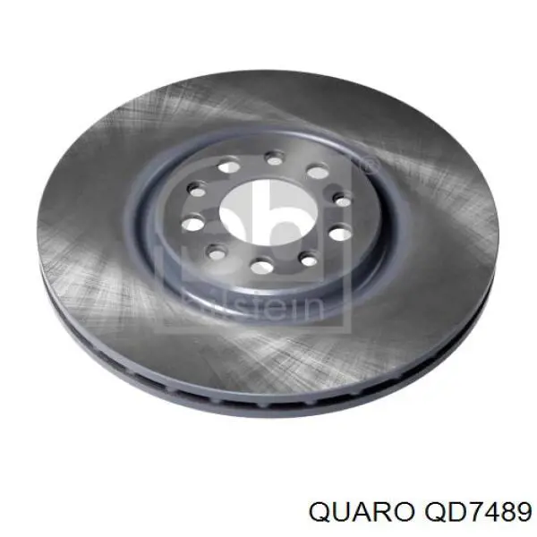 QD7489 Quaro Гальмо дискове переднє