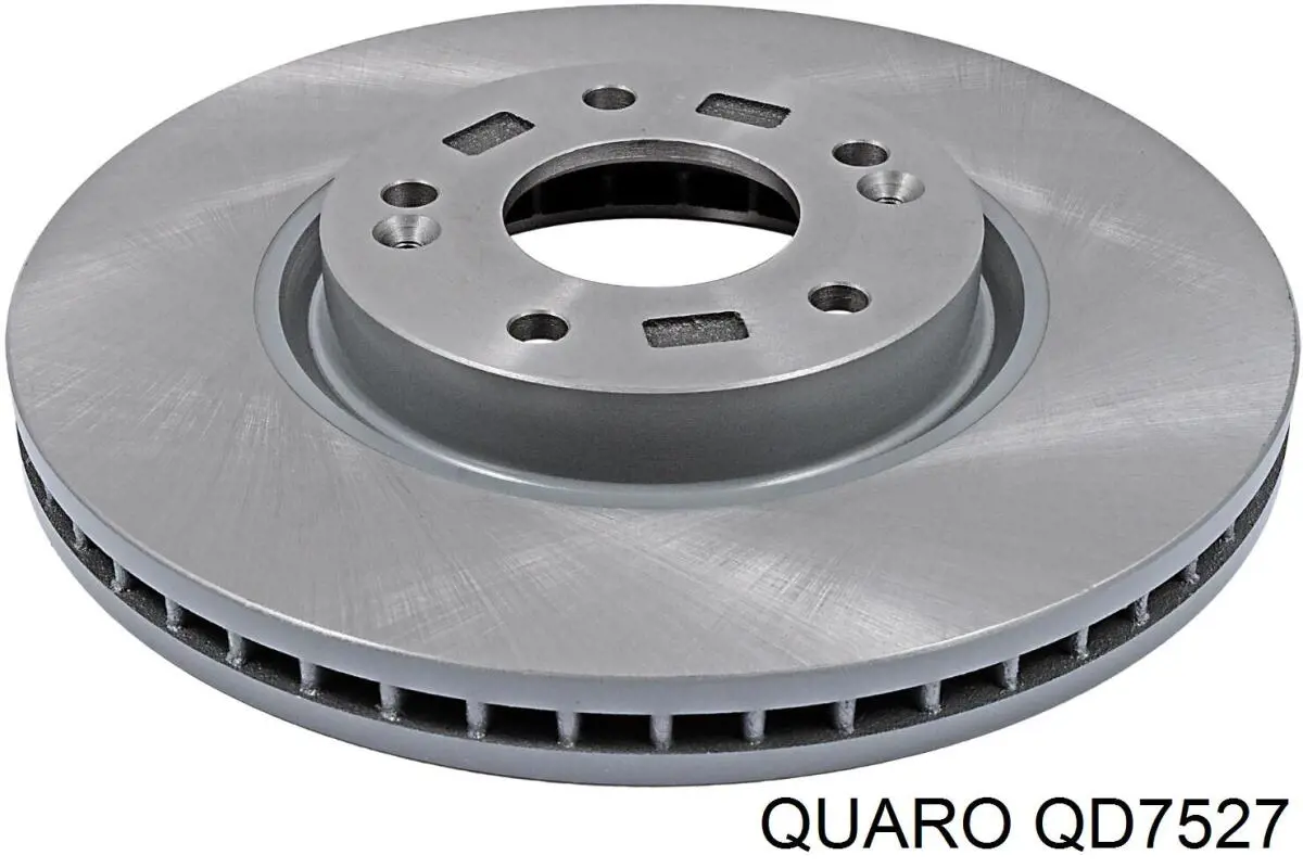 Диск переднього гальма Quaro QD7527 ціна, від 48.14 USD