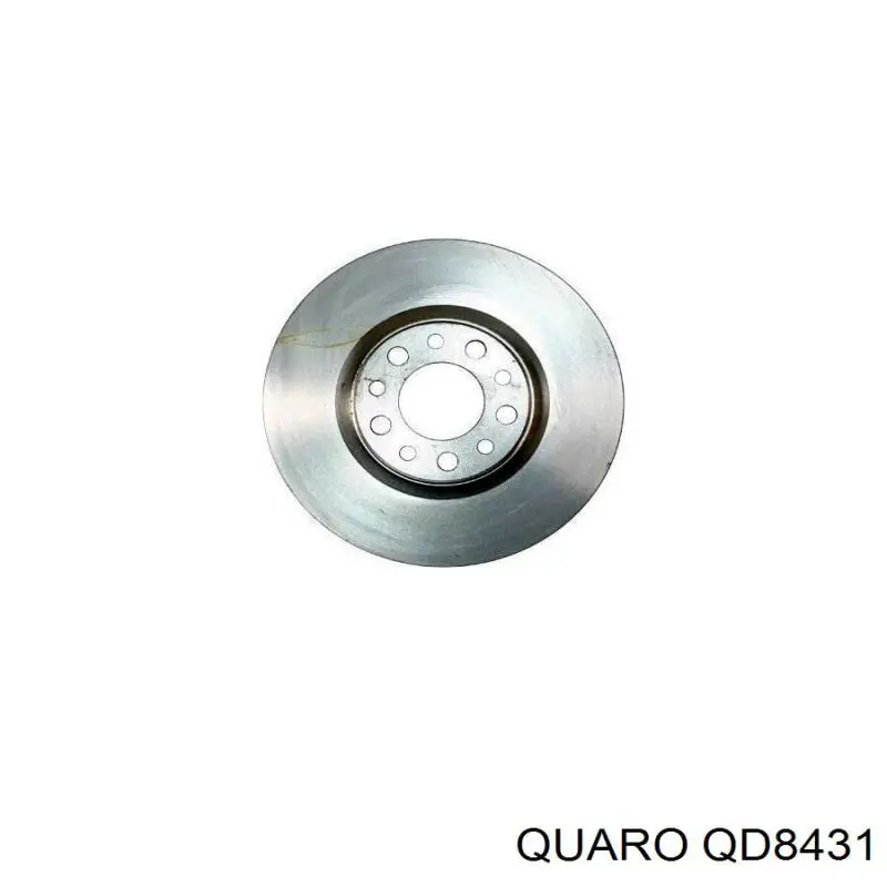 Диск переднього гальма Quaro QD8431 ціна, від 47.05 USD