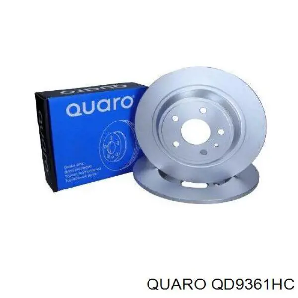 Диск гальмівний передній QD9361HC Quaro