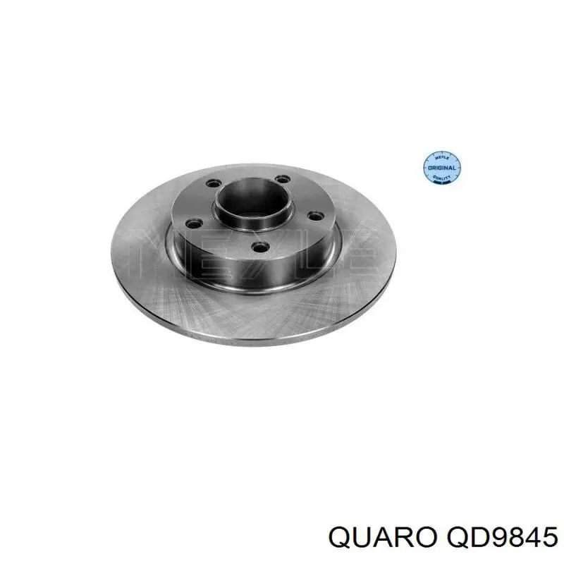 Купити QD9845 Quaro Диск заднього гальма