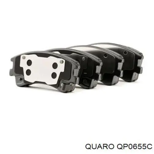 Тормозні колодки Quaro QP0655C