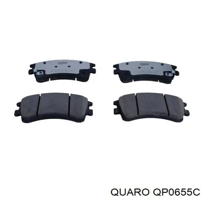 Гальмівні колодки Quaro QP0655C ціна, від 24.59 USD