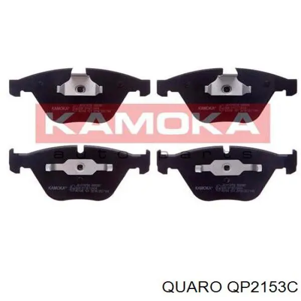 Купити QP2153C Quaro Колодки гальмівні передні, дискові