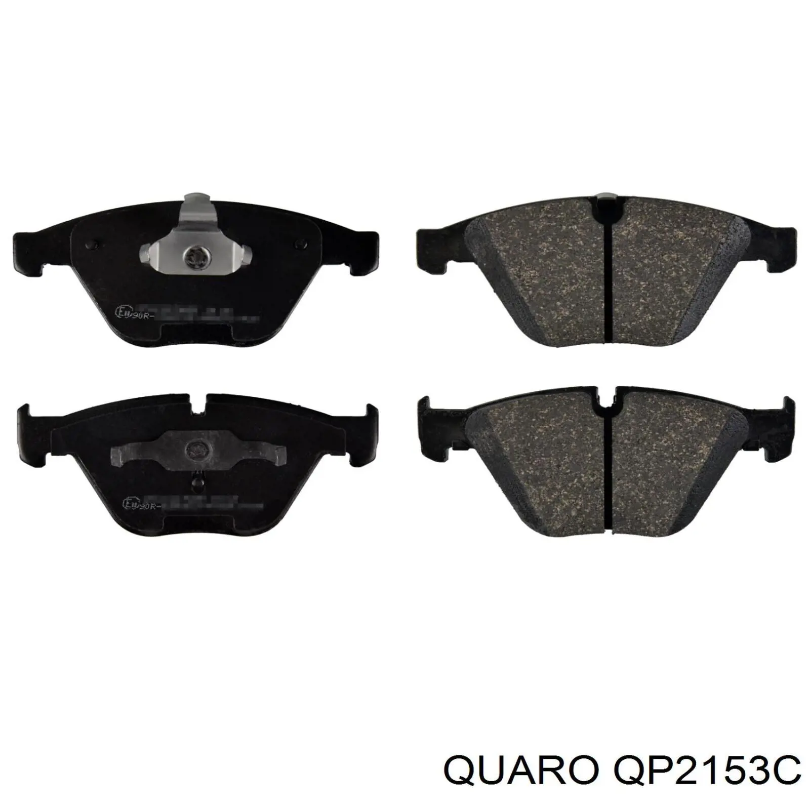 Гальмівні колодки Quaro QP2153C ціна, від 39.60 USD