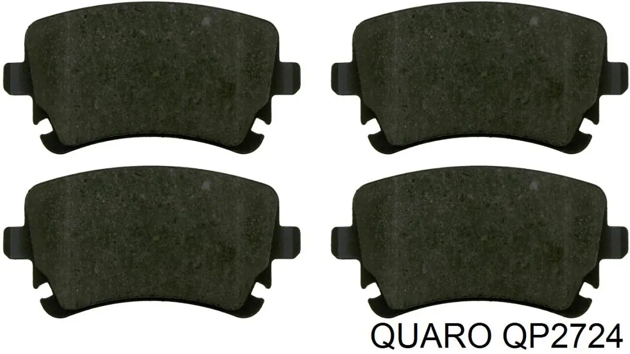 QP2724 Quaro Колодки гальмівні задні, дискові