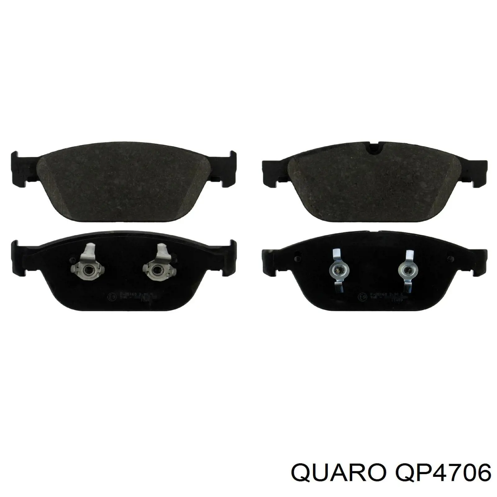QP4706 Quaro Передні гальмівні колодки