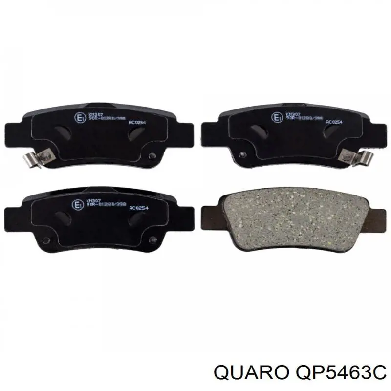 Задні гальмівні колодки Quaro QP5463C ціна, від 22.89 USD