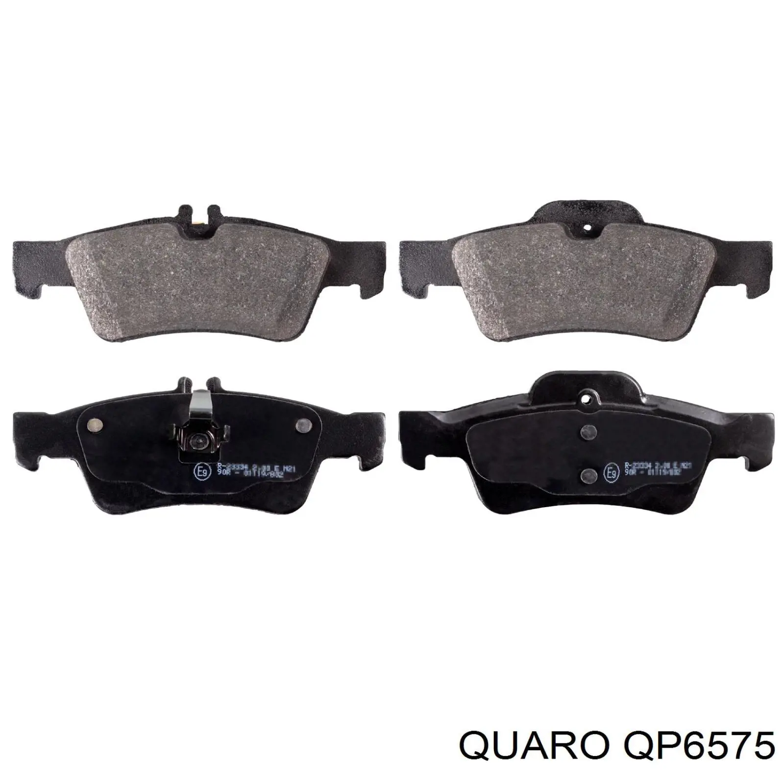 QP6575 Quaro Колодки гальмівні задні, дискові