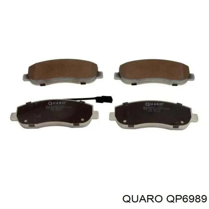 Гальмівні колодки Quaro QP6989 ціна, від 20.35 USD