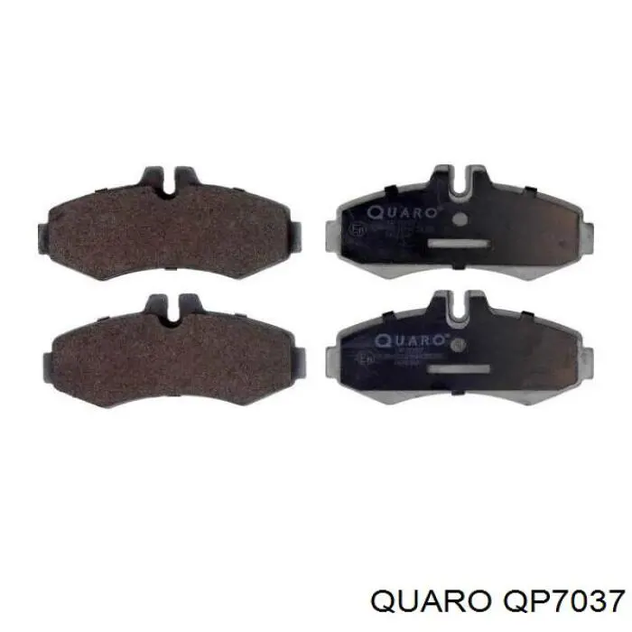 Гальмівні колодки Quaro QP7037 ціна, від 16.94 USD