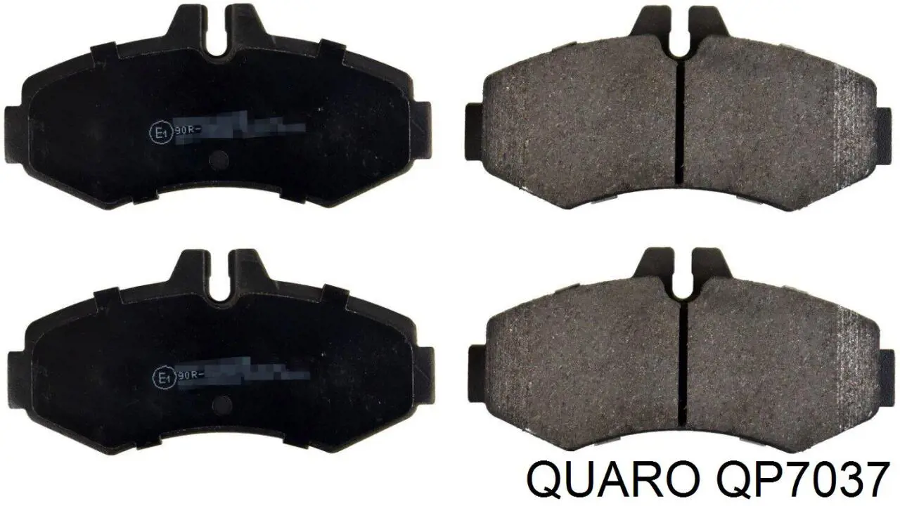 QP7037 Quaro Передні гальмівні колодки